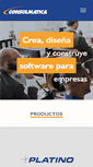 Mobile Screenshot of consulmatica.com